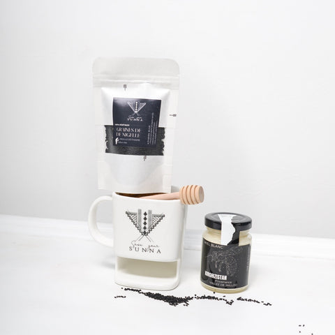 KIT Boisson Sunna miel blanc et graines de Nigelle