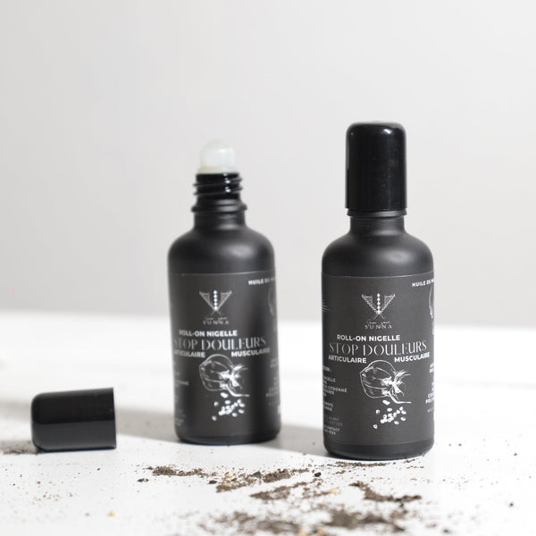 Huile de Massage anti-douleurs à l'Huile de Nigelle