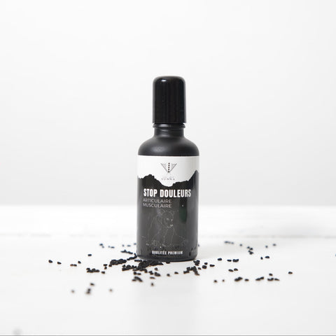 Huile de Massage anti-douleurs à l'Huile de Nigelle- save your sunna
