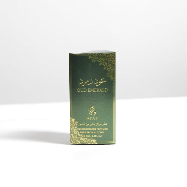 Concentré de Parfum Oud Emerald – Ayat Parfum – 6ml - Save your SUNNA