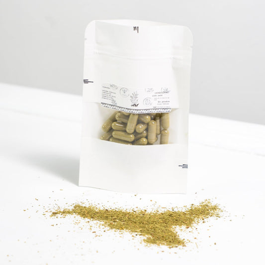 Poudre de feuilles de sene en gelules pour le transit